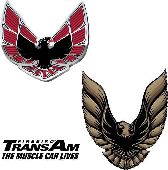 Produktbild Pontiac Aufkleber Firebird Deluxe 50erPack Vinyl