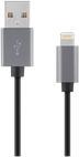 Artwizz Kabel Lightning zu USB Alu-Edition 1m (titan) (USB 2.0)