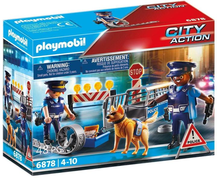 Actual product image Playmobil Police roadblock (6878, Playmobil City Action)