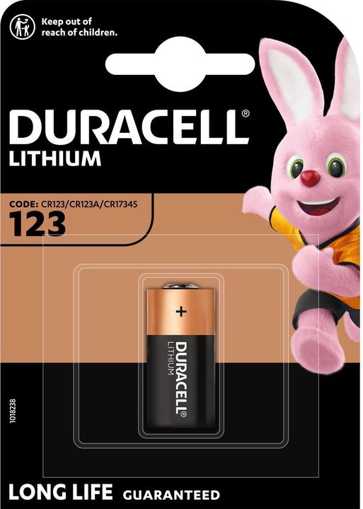 Actual product image Duracell Ultra Photo (1 pcs., CR123A, 1400 mAh)