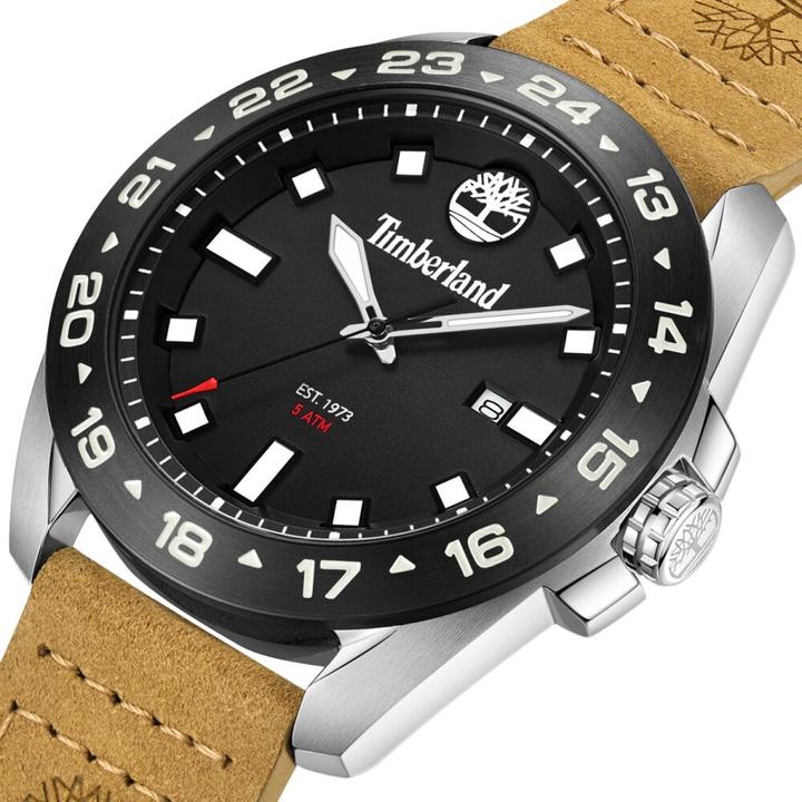 Actual product image Timberland TDWGB0029401 Carrigan men's watch 44mm 5ATM (Analogue wristwatch, 44 mm)