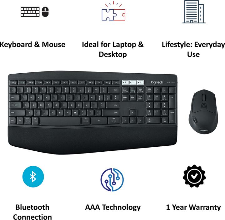 Produktbild Logitech MK850 Performance (CH, Kabellos)