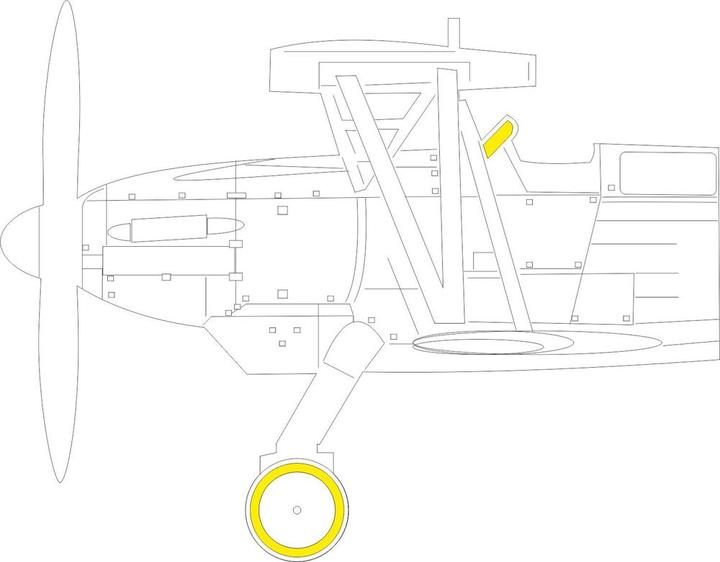Actual product image Eduard Ar 68F 1/48 for RODEN