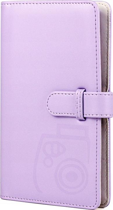 Immagine prodotto Loveinstant album fotografico per Fuji Instax Mini 7 8 9 11/96 foto - viola (7,6 x 5 cm)
