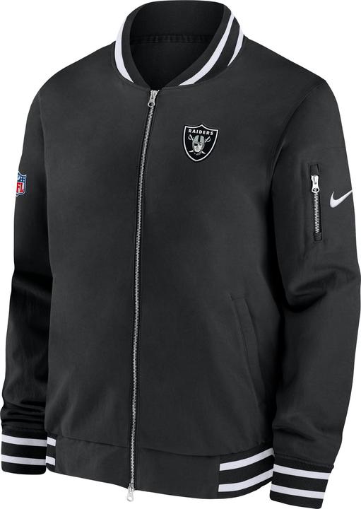 Nike Las Vegas Raiders Coach Bomber Jacket M
