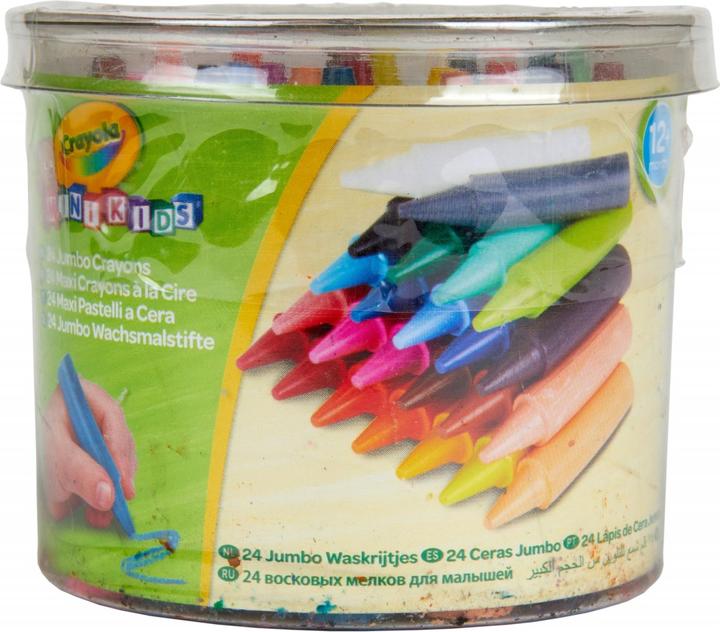 Image du produit Crayola Mini Kids - Crayons de cire Dick (Multicolores, 24 x)