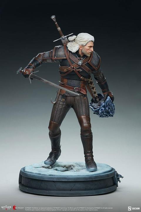 Actual product image Sideshow The Witcher 3: Wild Hunt statuette Geralt 42 cm