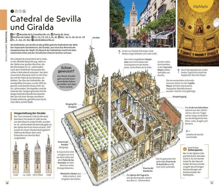 Immagine prodotto Vis-à-Vis Reiseführer Sevilla & Andalusien (Tedesco, DK Verlag Viaggi, 2025)