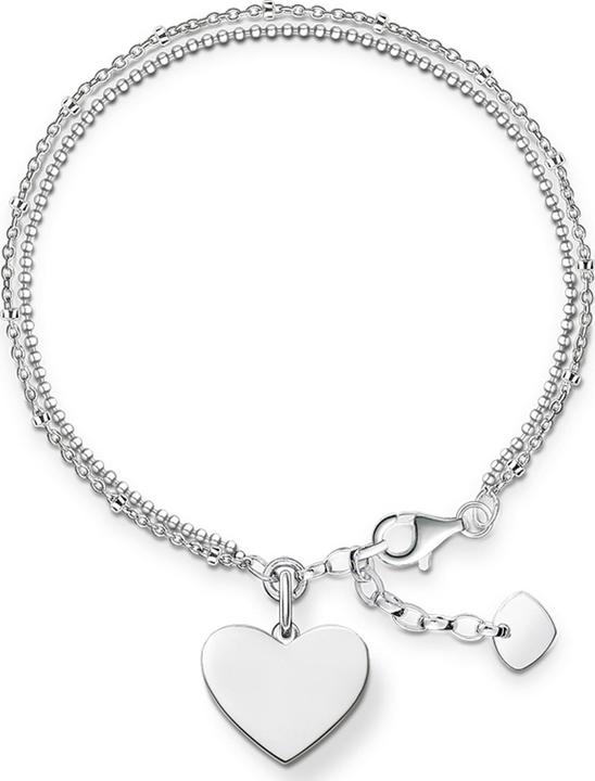 Thomas Sabo Herz (19.50 cm, Silber)