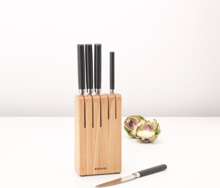 Actual product image Brabantia Knife block set with knife New Profile Line