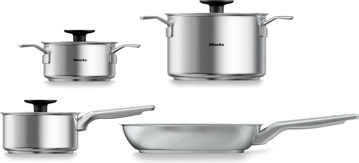 Actual product image Miele KMTS 5704-3 (Pan set + pot set, Stainless steel)