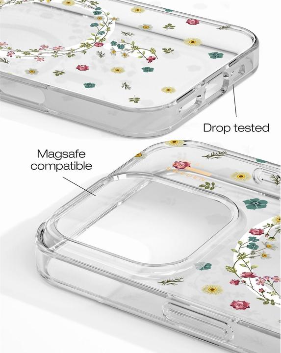 Image du produit iDeal Of Sweden Magsafe Designer Couverture rigide Petite Floral (Apple iPhone 16 Pro Max)