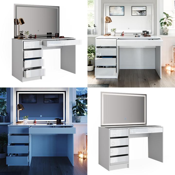 Image du produit Vicco Sherry avec éclairage (120 x 55 x 75 cm)