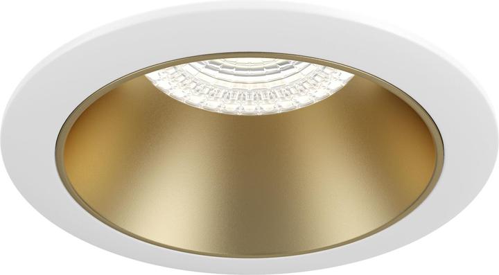 Maytoni Share Downlight, Recessed Luminaire GU10 Gold-White Ø86mm (GU10)