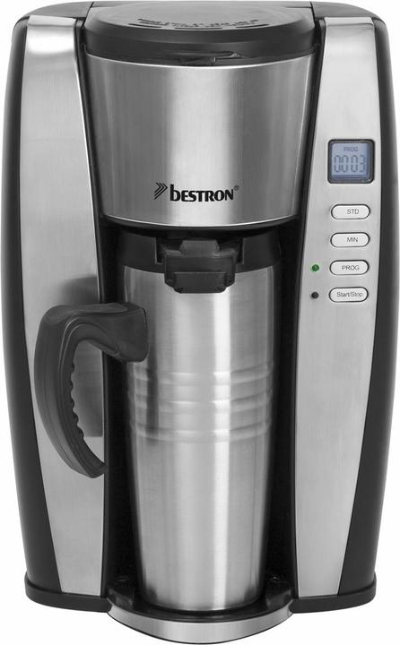 Bestron Persönliche Thermo-Kaffeemaschine mit Timer