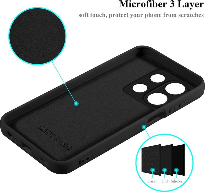 Image du produit Cadorabo Housse pour Redmi Note 13 5G Global TPU dans un design de protection liquide en silicone (Xiaomi Redmi Note 13 5G)