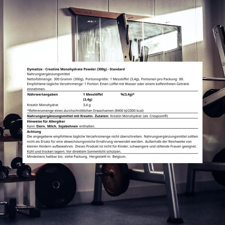 Image du produit Dymatize Creatine Monohydrate (1 pièce(s), Poudre, 300 g)
