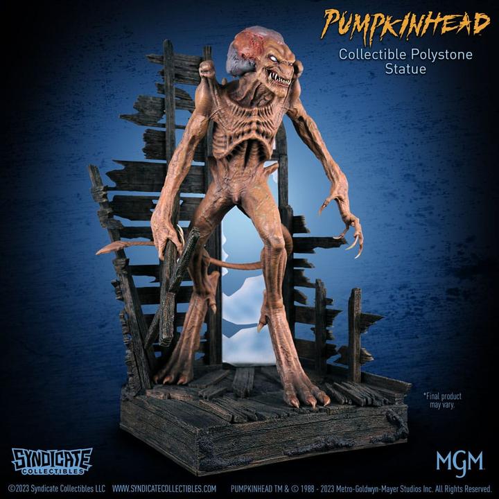 Actual product image Toynk Toys Pumpkinhead Statue 1/10 Pumpkinhead Classic Edition 28 cm