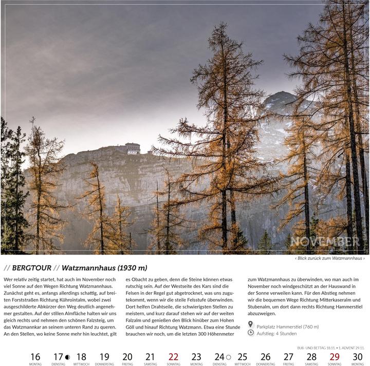 Actual product image Berchtesgadener Bergsteigerkalender 2026 (German)