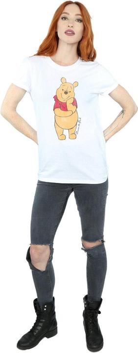 Actual product image Winnie the Pooh Womens/Ladies Cotton Boyfriend T-Shirt (M)