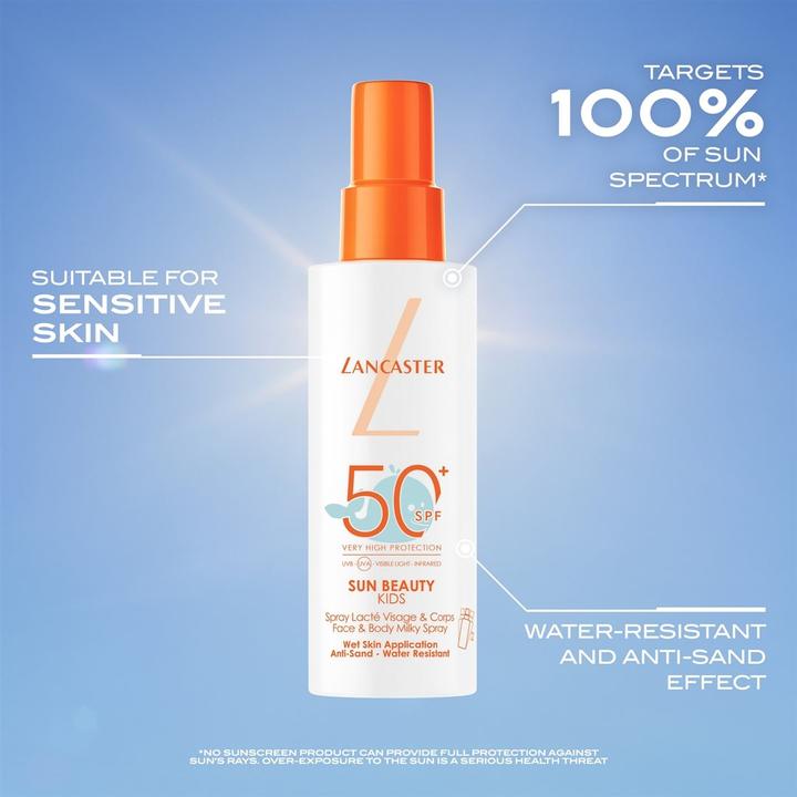 Produktbild Lancaster Sun Beauty Kids Face & B Milky Sun Protection Factor 50 + (Sonnenmilch, SPF 50, 150 ml)