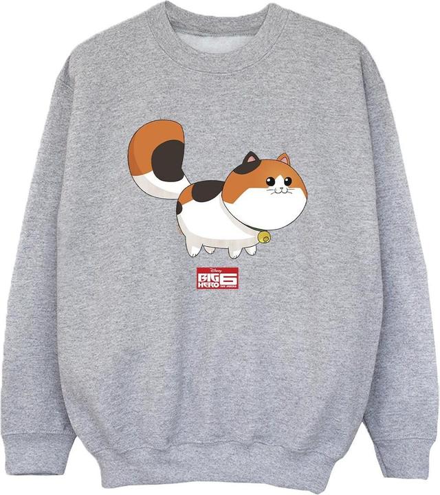 Actual product image Disney Boys Big Hero 6 Baymax Kitten Pose Sweatshirt (104)