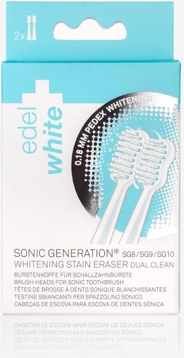 Image du produit Edel + White Têtes de brosse de rechange Sonic Generation 8 WINNER : Blanchiment (2 x)