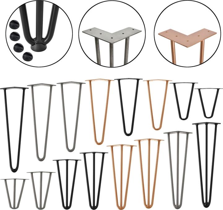 Produktbild En.Casa 4er Set Hairpin