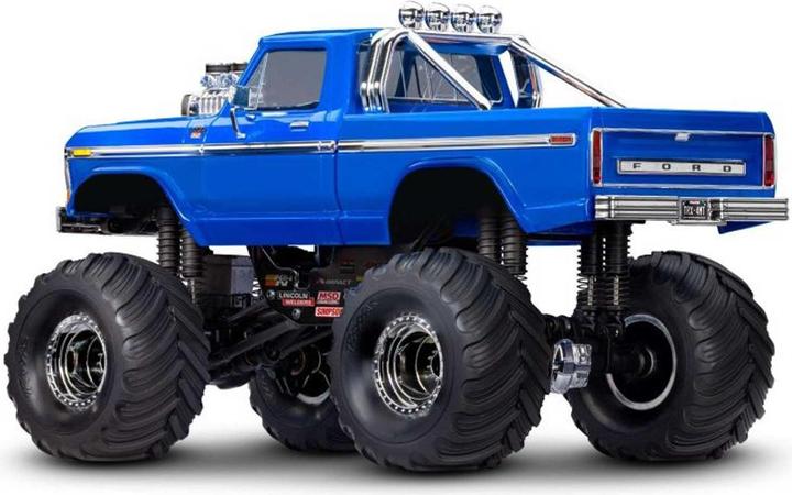 Actual product image Traxxas TRX-4MT FORD F150 4X4 BLAU 1/18 MONSTER-TRUCK RTR BRUSHED, MIT AKKU UND USB LADEGERÄT (RTR Ready-to-Run)