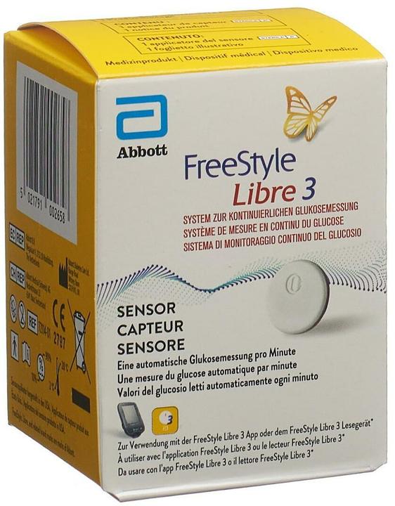 Abbott Freestyle Libre 3 Sensor (Blutzuckermessgerät)