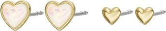 Image du produit Fossil Core Gifts Romantic Heart Earrings Set JGFTSET1080