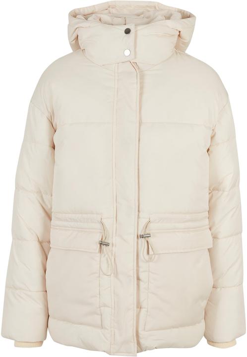 Urban Classics Ladies Waisted Puffer Jacket - 19397
