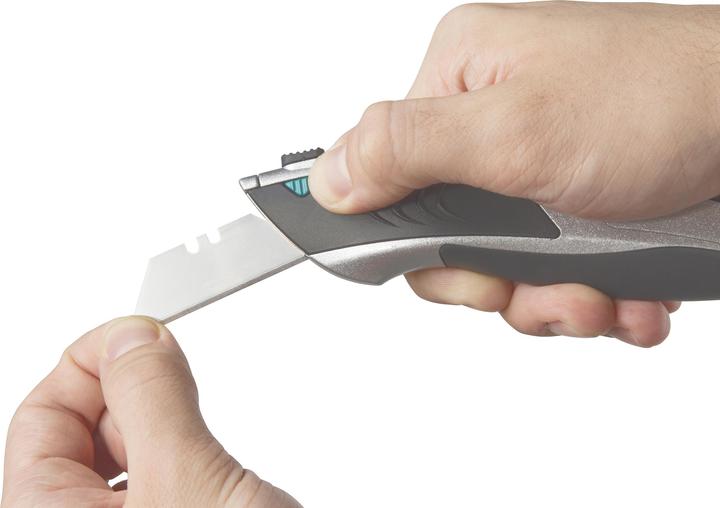 Immagine prodotto wolfcraft Coltello professionale a lama trapezoidale "Autoload (Taglierini)