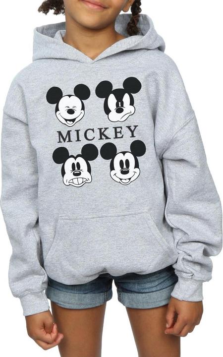 Produktbild Disney Mickey Mouse Four Heads Kapuzenpullover Mädchen (152, 158)