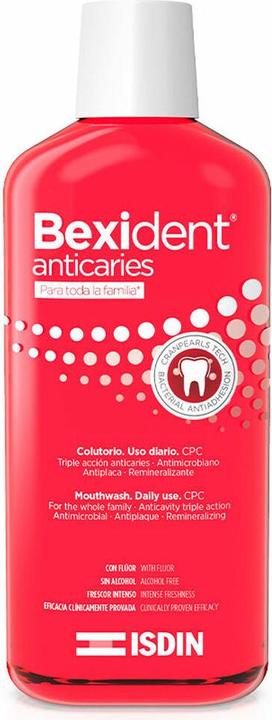 Isdin Bexident Anticaries Mouthwash 500ml (500 ml, Mundspülung)