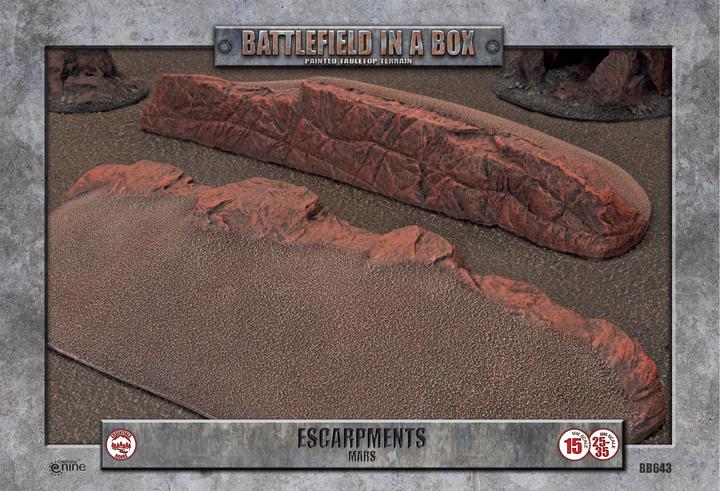 Image du produit Terrain Battlefield in a Box : Escarpments - Mars