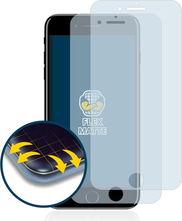Image du produit BROTECT Full-Cover Protection Mat (2 pièce(s), Apple iPhone 7 Plus)