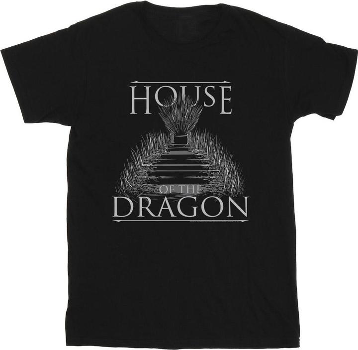 Immagine prodotto Game of Thrones Throne Text Maglietta Uomo (XXL)