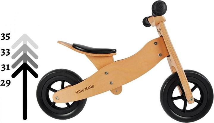 Actual product image Mally 2in1 balance bike