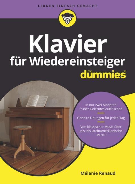 Actual product image Klavier für Wiedereinsteiger für Dummies (German, Judith Muhr, Mélanie Renaud, 2021)