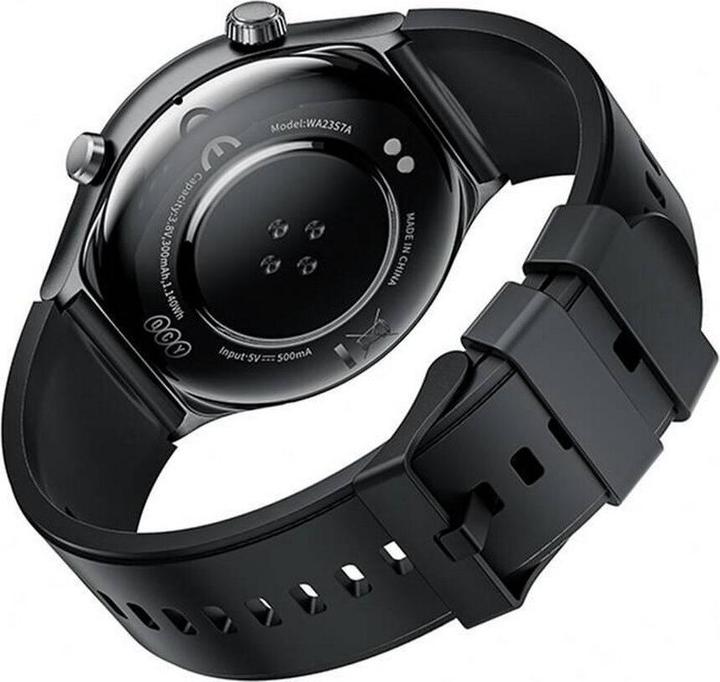 Actual product image QCY S7 smartwatch (black)