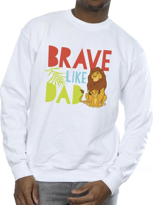 Immagine prodotto Disney The Lion King Brave Like Dad Felpa Uomo (XXL)
