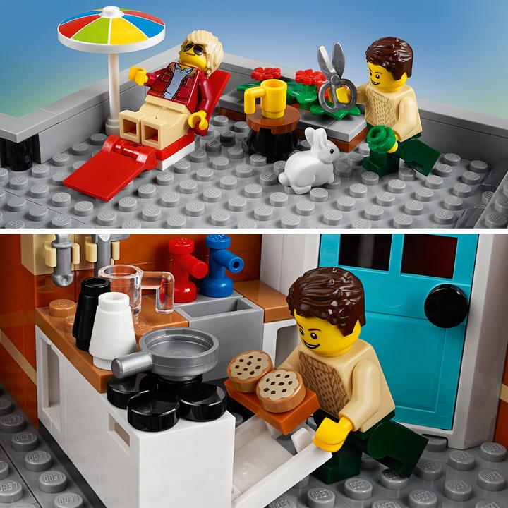 Productafbeelding LEGO Hoekgarage (10264, LEGO Creator Expert)