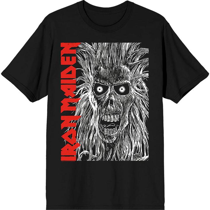 Produktbild Iron Maiden Eponymous Face Red Logo (XXL)