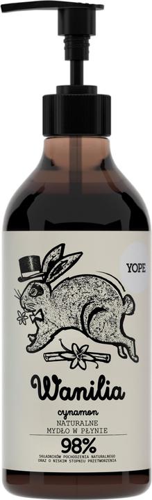 Yope Vanilla & Cinnamon Liquid Soap 500 ml (Flüssigseife, 500 ml)