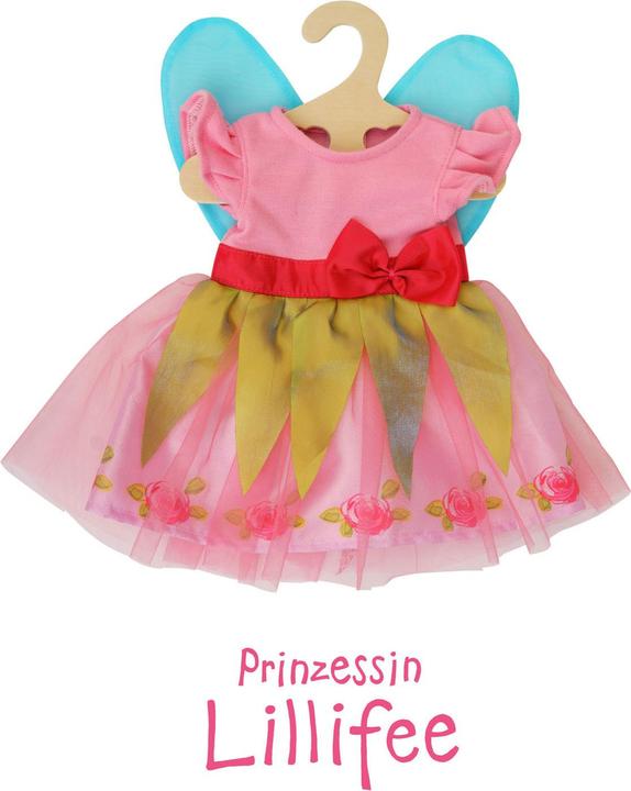 Produktbild Heless Puppenkleid "Prinzessin Lillifee" mit pinker Schleife, Gr. 28-35 cm