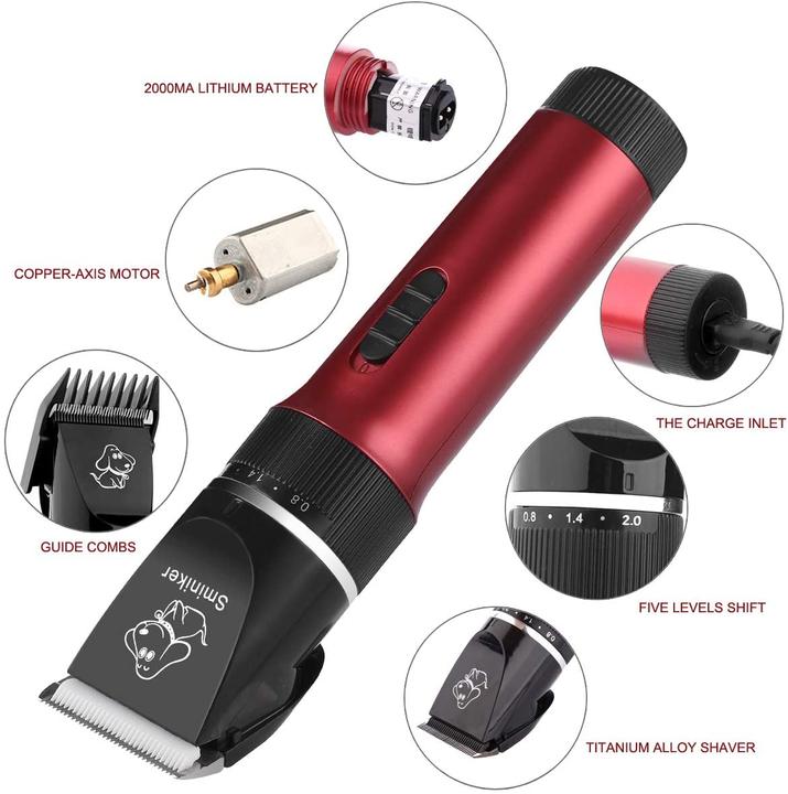 Immagine prodotto Sminiker Tagliacapelli a batteria per animali (Cane)