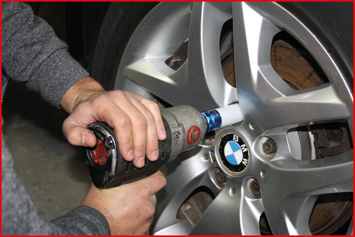 Produktbild KS Tools 1/2" Alu-Felgen-Kraft-Stecknuss lang (22 mm)