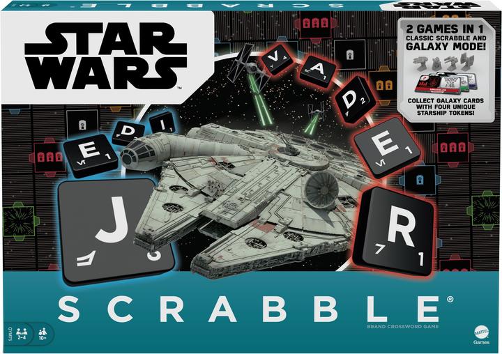Actual product image Mattel Games SCRABBLE Star Wars Edition (German)