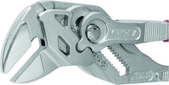 Produktbild Knipex Mini-Zangenschlüssel Zange und Schraubenschlüssel in einem Werkzeug 86 03 125 (125 mm)